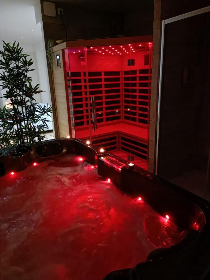 Spa Appartement O Temps Suspendu Reims Centre Sauna Et Jacuzzi Luaran gambar